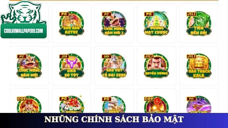 Những chính sách bảo mật